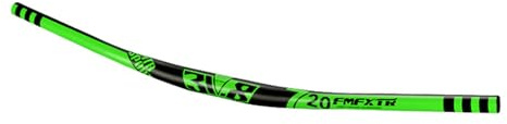 Mountainbike-Lenker, Aluminiumlegierung 31,8 Mm MTB-Lenker, Schwalbenförmiger Fahrradlenkerfür BMX Mountain Road Cycling (Green, 780MM)