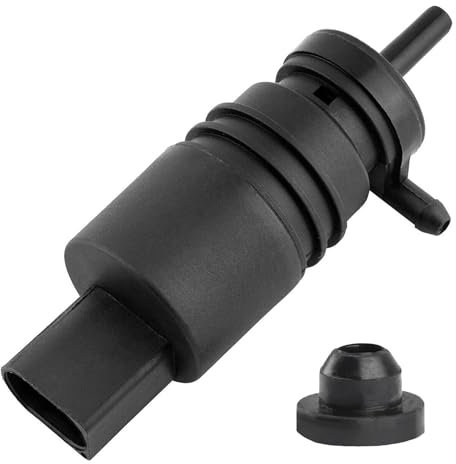 Pompa Acqua Lavaggio Lavavetri 12V per Auto, Pulizia Cristalli Impianto Lavavetro compatibile con Modelli E36, E46, E53, E86, Modello 385, Efficiente 2200 ml/min, Ideale per Tutti i Tipi di Veicoli