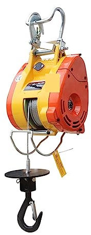 SRFTT 500 kg Hebezeug, elektrische Winde, Garagendeckenkran mit Stahldraht zum Heben