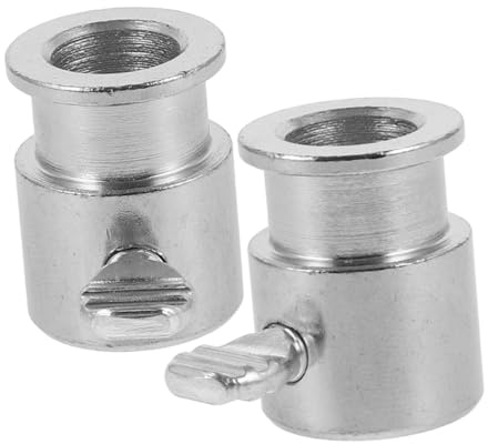 HEMOTON 2-Teiliges BBQ Grillzubehör-Set Mit Rotisserie-Spießstangenstopper Und Bolzen Für Sichere Befestigung Und Gleichmäßiges Garen Beim Camping Und Grillen