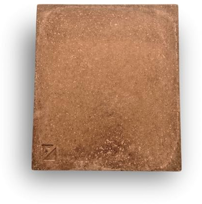 Effeuno Biscotto Clay Pizza Stone for Pizza Ovens (40x34.5cm)