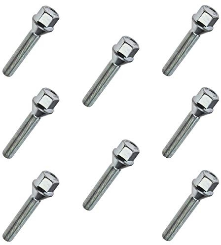 8X Radschrauben Radbolzen M12x1,25 60mm Kegelbund Kegel SW17 Längenauswahl