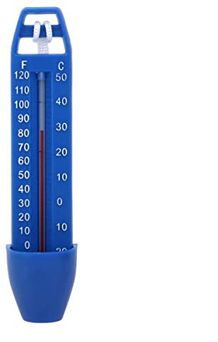RANRAO Termometro digitale per piscina, ideale per piscine, vasche idromassaggio, laghetti, facile da usare e riporre