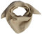 Lilano, Baby Dreieckstuch Uni, 70% Wolle (kbT), 30% Seide, 210 gr./m² (Sand)
