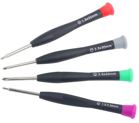 Tournevis Y00 1,5 mm 2,5 mm 3,0 mm Y1 Triwing et Phillips 000 compatible avec Nintendo Switch Wii DS Lite 3DS GBA NDS Kit de réparation