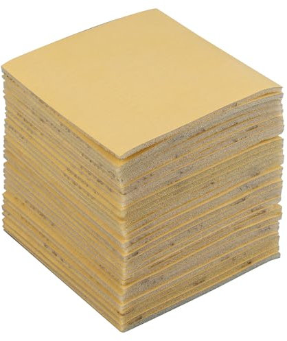 Shineboc 18 Pieces Sanding Sponge, Sanding Block Grit 150/180/240/320/400/800, Soft Foam Sand Block Wet Dry Sandpaper for Wood and Metal