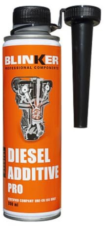 BLINKER Additif Diesel Pro - Additif Diesel - Nettoyage général du Système de Carburant - Réduit la consommation de carburant - 300ml