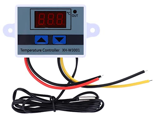 DC 12V 120W Digitaler Temperaturregler Thermostatschalter mit Sensorsonde