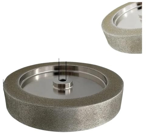 250 mm CBN-Schleifscheiben 10 Zoll for Tormek T7/T8-Schärfsystem – 80 1000 5000 10000 Körnung Durchmesser * 50 mm Breite * 12 mm Dorn(250mm 80Grit Flat)