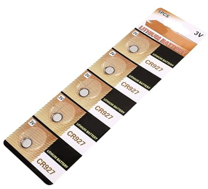 Lot de 5/10 piles bouton CR927 3 V au lithium de rechange pour montres, calculatrices, télécommandes, jouets