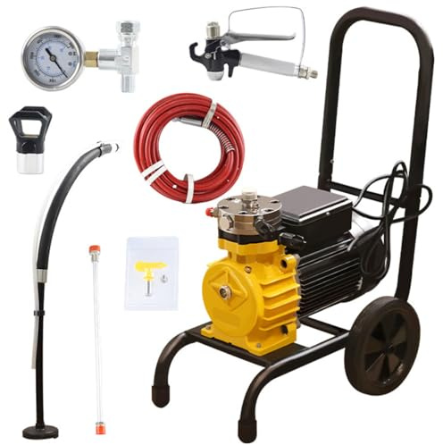 Electric Paint Sprayer, Indoor & Outdoor Spray Gun for Decorating, Painting Fences, Walls, Ceilings, Floors, Easy to Use