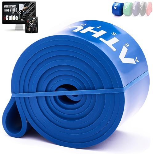 ATHLETIC AESTHETICS Premium Resistance Bands - Widerstandsbänder - Fitnessbänder Set für Ganzkörpertraining + PDF Guide
