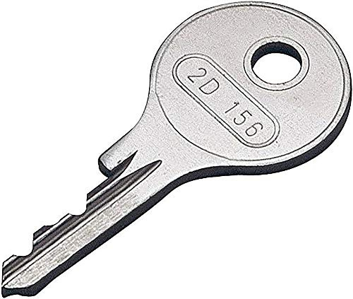 HOPPE Llave para manilla de ventana con cierre uniforme 2D156, hierro, niquelado