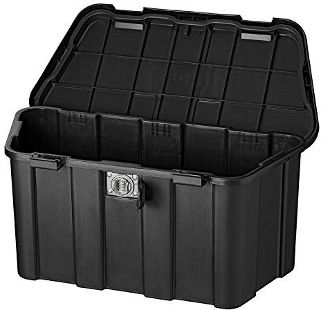 APT Deichselbox Anhänger | 45L | mit Zahlenschloss | inkl Montagematerial | Kiste