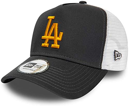 New Era Los Angeles Dodgers A Frame Adjustable Trucker Cap League Essential