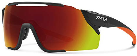 Smith ATTACK MAG MTB Matte Black Cinder/Chromapop Red Mirror 99/1/120 Unisex Sonnenbrillen
