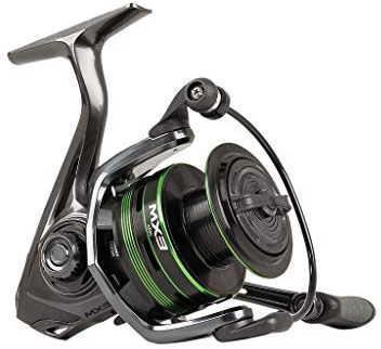 Mitchell MX3 Angelrolle Spinnrollen Allround Angeln Unisex Schwarz 4000 Frontbremse