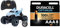 Monster Jam Official Megalodon Remote Control Monster Truck, 1:24 Scale, 2.4 GHz, for Ages 4 and Up+Duracell Optimum AAA Alkaline Batteries [Pack of 8], 1.5 V LR03 MX2400