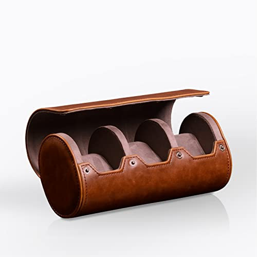 HEISSE & SÖHNE SEIT 1976® Uhrenrolle Vintage 3 - Braun