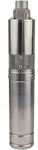 Agora-Tec® 3 Zoll Tiefbrunnenpumpe Brunnenpumpe screw SOLAR 12V DC 80W-0.3-7-12V