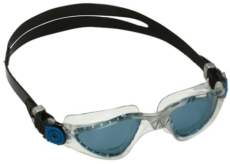 AquasphERE Kayenne – Simning för vuxna, triathlon och öppet vattenglasögon med UV-skydd, silikontätning, 180° vision, anti-dimlinser för män och kvinnor,