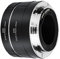 JJC Macro Extension Tube (12mm + 25mm) Auto Focus for Canon EF/EF-S Lens Cameras Close-up Macro Photography - Extension Ring Body Rear Lens Cap Set