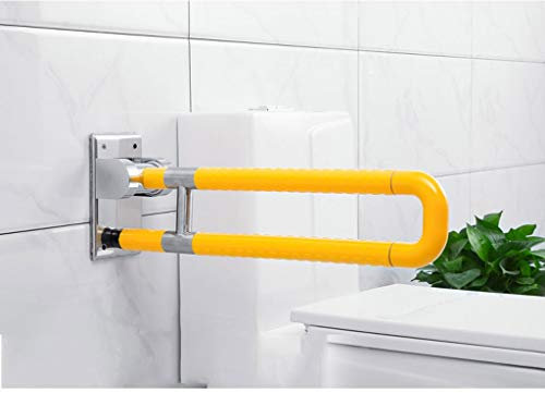 Haltegriffe, Griff, Sicherheitsunterstützung, Handläufe, faltbare Haltegriffe für Badezimmer, Handläufe aus Edelstahl 304, Sicherheits-Wandgriff für Toilette, Badewanne, rutschfeste Sicherheitsschien