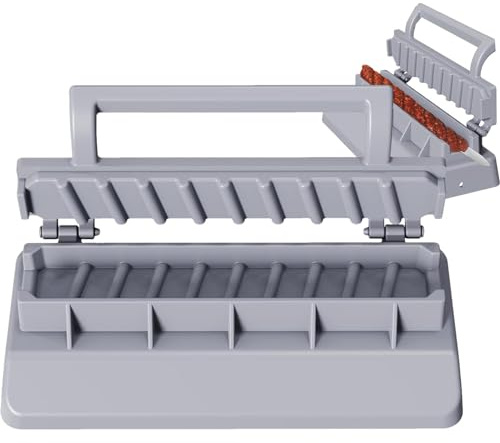 Kebab Maker Presse | Adana Kebab Maschine | Dicker ABS Manuelle Kebab Grillform | Picknick Im Freien, Kebab Grillparty Camping, 29x12,7x9cm