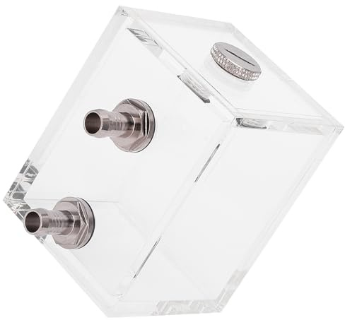 Transparent 200ml Acrylic Water Cooling Tank for Computer, Ly Water Cooled Tank Accessory for Improved PC Performance