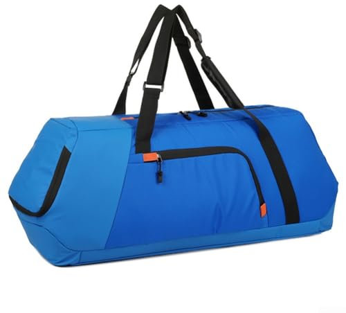 Badminton-Tasche, bequemer Trage-Badminton-Rucksack mit verstellbaren Riemen und speziellem Schuhfach für Komfort (blau)
