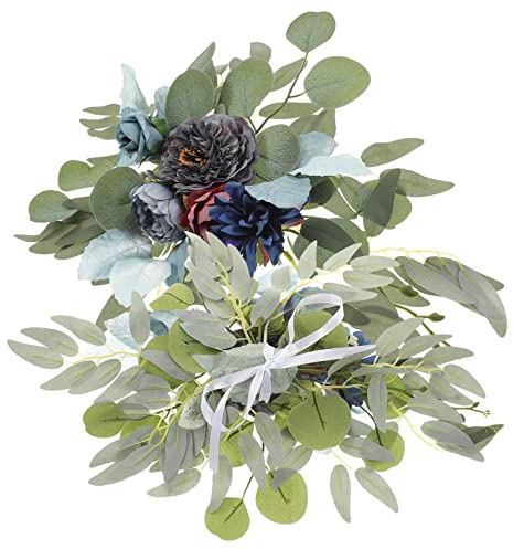 HAMPPLIES 2 Pezzi Fiori Artificiali per Arco Matrimoniale Decorazioni Cerimonia Eleganti per Interni Ed Esterni Addobbi Floreali Resistenti e Colorati per Matrimoni e Ricevimenti
