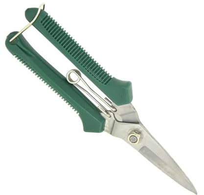 Tijeras de Jardín - Recortadoras de Plantas de Interior Resistentes - Podadoras de Jardín Ergonómicas Antioxido, Tijeras de Precisión para Bonsáis y Setos