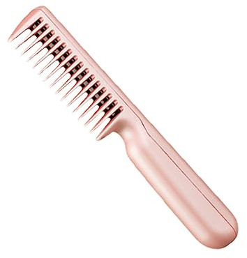 ARTSEWPLY Plancha de Pelo Peine Alisador Rizador de Pelo y Plancha Cable USB Herramienta para Peinar el Cabello Viajes o Casa Peine Rizador para Cabello