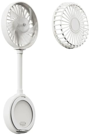 PANGBOER Attrazione magnetica Piccolo ventilatore USB C Pieghevole Portatile Ricaricabile Ventilatore Palmare Per Desktop Classroom Camera Da Letto