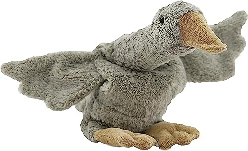 Senger Naturwelt Kuscheltier Gans, groß, grau, vegan
