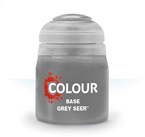 Citadel Games Workshop Colour Base: Grey Seer (12ml) Paint