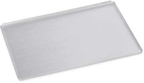 Silicon-Tech - 3 bandejas de horno 60 x 40, profesionales, de aluminio, natural