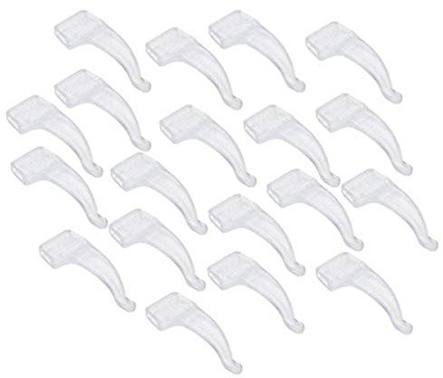 MILISTEN 20 Paar Brillentempelabdeckungen Brillenersatzbügel Brille Tempelspitzen Silikonbrillenärmel Brillen Bequeme Tipps Bequemer Brillenhalter Brillentempelpolster Ohr Kind Nasenpads