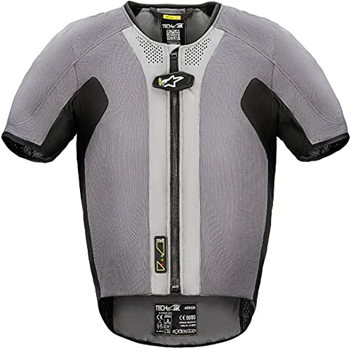 Alpinestars Gilet Descender V11 Motorradbekleidung, Schwarz, XS-M Men's, Schwarz, S/L
