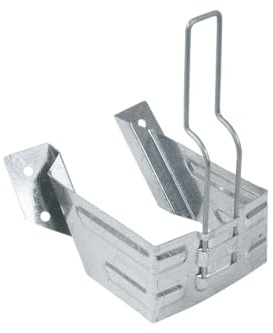 LOKHEN Halterung für Unterlegkeil E36 aus feuerverzinktem Stahl, robuste Chassismontage mit Metallschraubenfeder für Anhänger und Nutzfahrzeuge