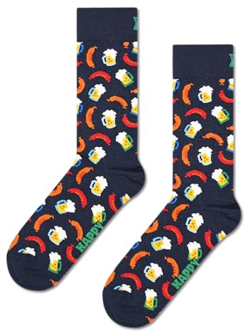 Happy Socks Unisex Happy Socks Beer And Sausage Sock Socken