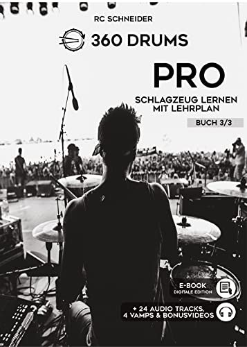 PRO - Schlagzeug lernen mit Lehrplan 3: Buch 3/3