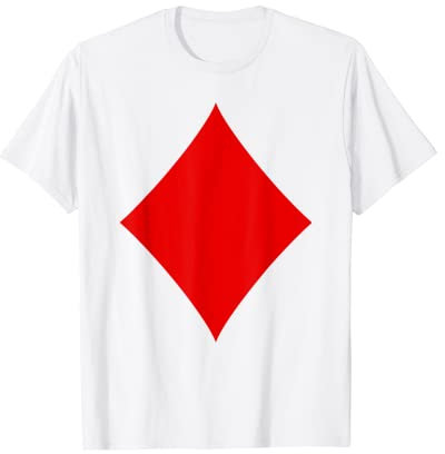 Karo Kostüm Spielkarte Herren Damen Kinder Karneval Gruppen T-Shirt