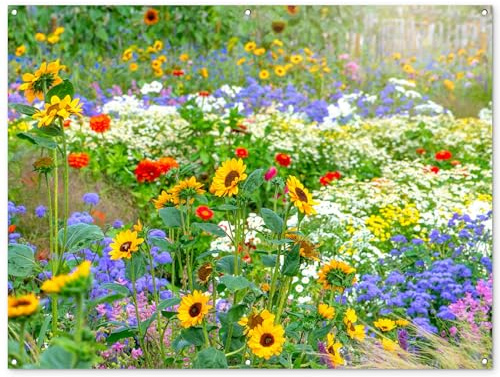 MuchoWow© Gartenposter Groß XXL Outdoor Bilder Gartendeko für draußen