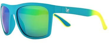 Schwimmende Sonnenbrille für Damen und Herren, UV400, polarisiert, Anti-Salz-Beschichtung, Aqua, Einheitsgröße