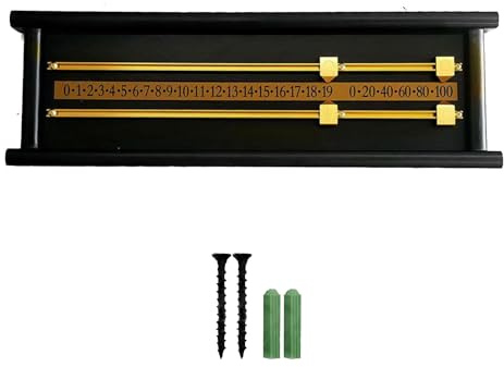 Snooker Scoreboards Ersatz Holz Billard Scoreboards Sport Scoreboards Billard Scorekeeper Einfach zu bedienen