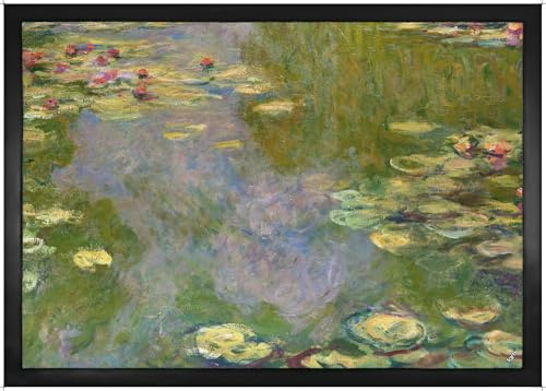 1art1 Claude Monet Seerosen, 1919 Fußmatte Dekomatte Innenbereich | Design Türmatte 70x50 cm