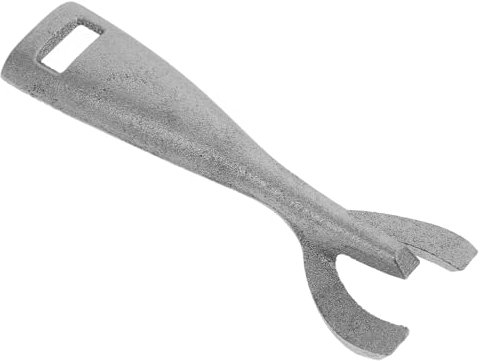 CATIEBYE Cast Iron Steak Plate Fork and Fajita Skillet Clip Non-Stick Coating, Kitchen Cookware Pan and Pot Gripper for BBQ and Oven Cooking, Multipurpose Cooking Utensil for Hot Plates