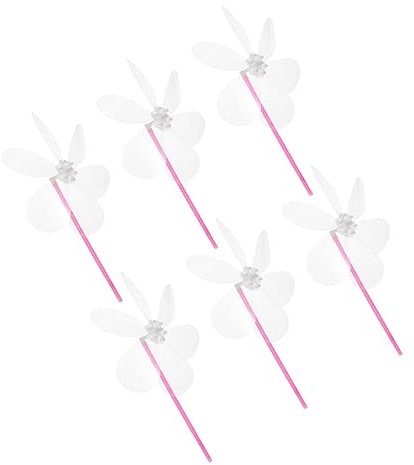 Abaodam 2 Sätze Windmühlenhaube Zarte Mini Kalender Fußmatten Animiertes Spielkostüm Dekoration Kalenderaufkleber Logo Dekoration Glockenspiel Diskant Flipping Trap Windräder 6 Stück * 2