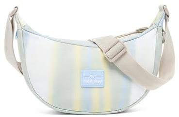 Johnny Urban Crossbody Bag Damen & Herren Beige - Ally Small - Moon Bag Design - Kleine Umhängetasche im Halbmond Stil - Halbrunde Tasche mit verstellbarem Gurt - Wasserabweisend
